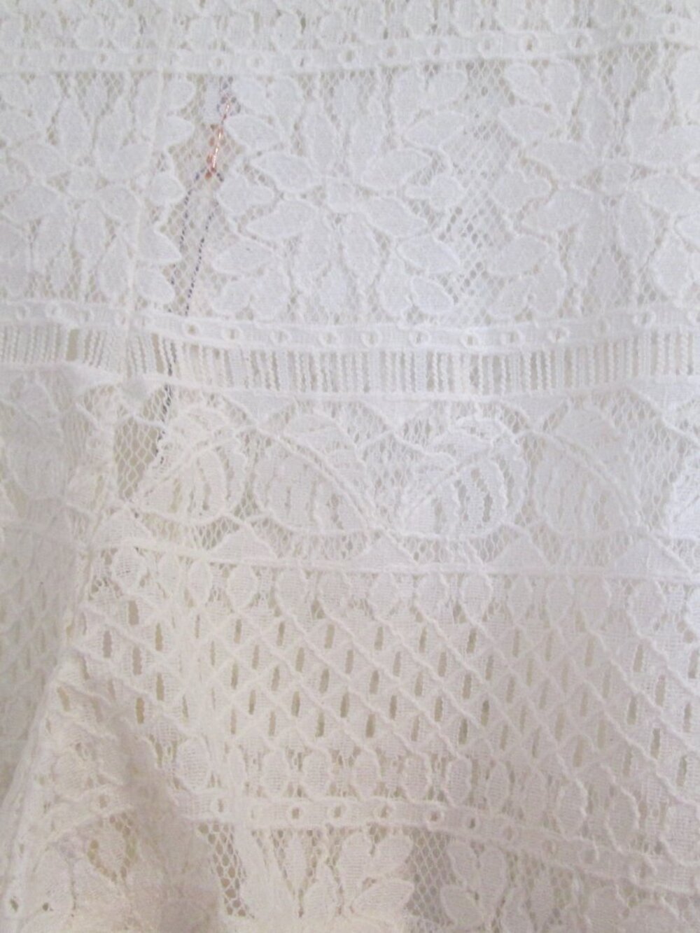 Zinke Layla High-Waist Lace Cover-Up Shorts – Ivory – Size M– NWT - Picture 3 of 7